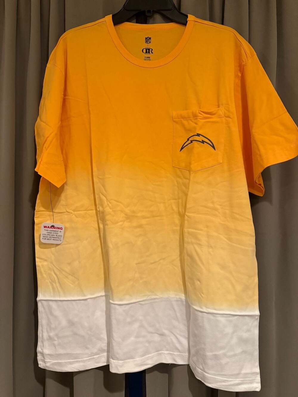 Darius Rucker Los Angeles Chargers Size XL Ombre T-Shirt
